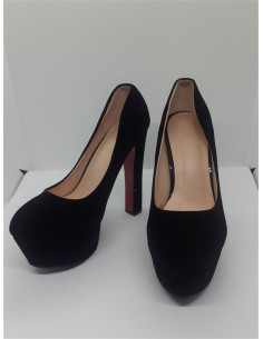 Pantofi dama cu platforma si toc inalt nr 36