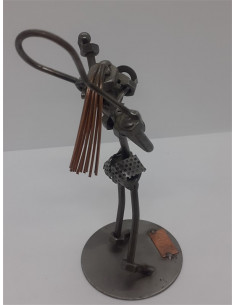Statuieta Figurina fata tenis din metal Hinz&Kunst 2