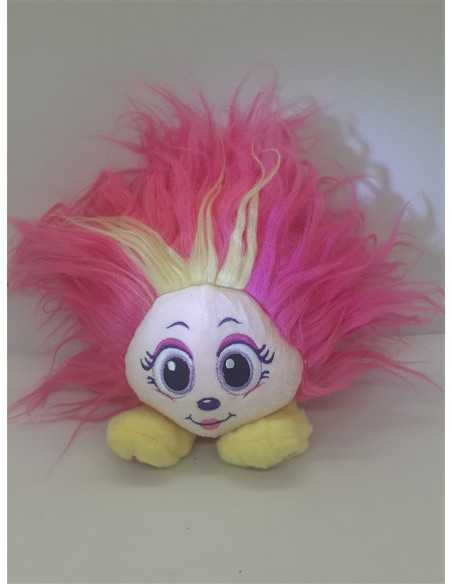 Jucarie de plus Shnooks cu parul roz 15 cm