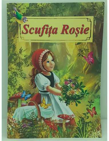 Scufita Rosie Fratii Grimm