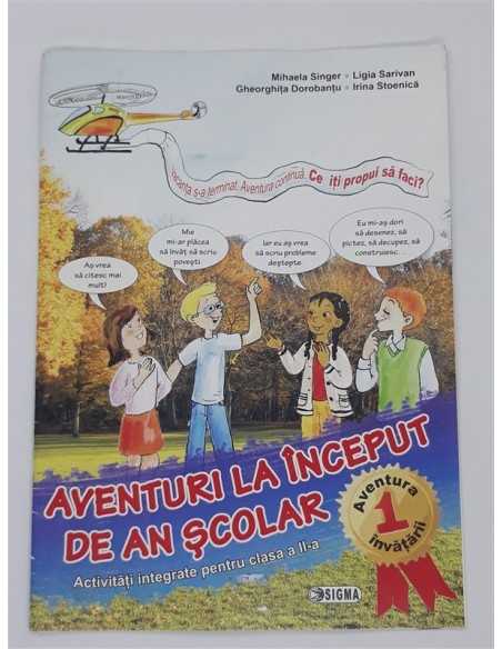 Caiet aventuri la inceput de an scolar - Activitati integrate cls 2