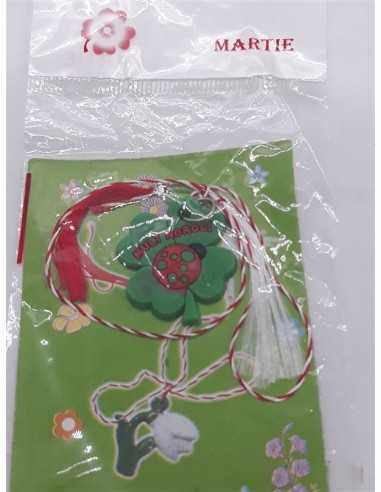 Martisor cu trifoi Mult noroc