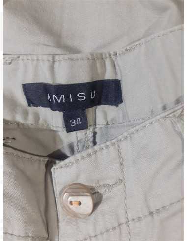Pantaloni scurti dama cu buzunare Amisu marime 34