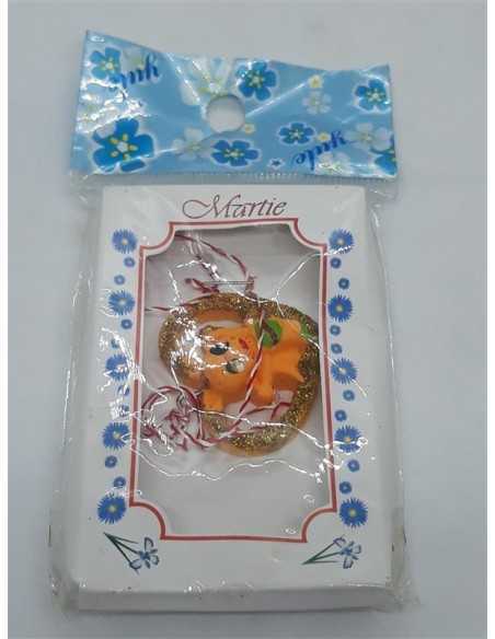 Martisor iepuras cu inimioara
