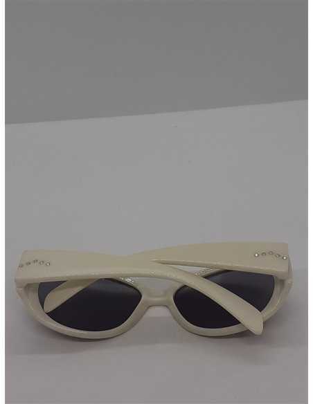Ochelari de soare cu rame de plastic si model fluture