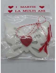 Martisor fluturas cu inimioara 2