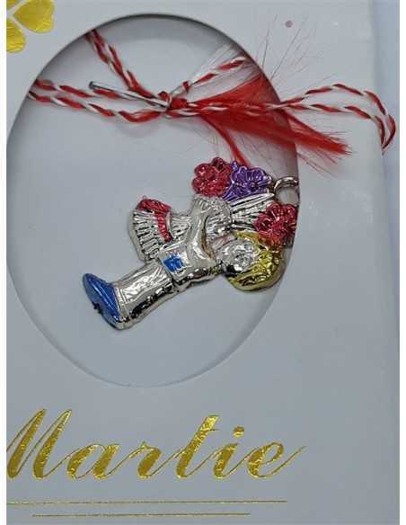 Martisor baietelul cu flori
