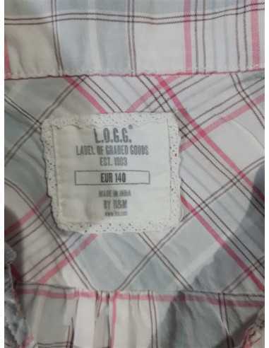 Bluza in carouri tip camasa pentru fetite H&M