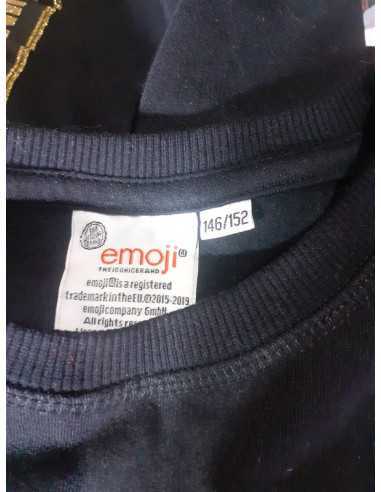 Bluza pentru fete cu imprimeu paiete Emoji