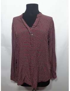 Bluza dama multicolora cu maneca lunga Vintage Dressing