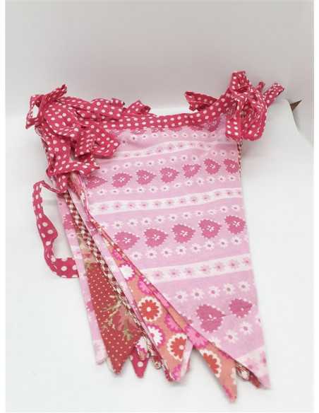 Set 14 bannere cu stegulete din material textil
