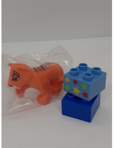 Lego Duplo Circus tigru portocaliu 30066