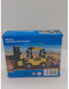Set de constructie utilaj cu figurina Bricks 2
