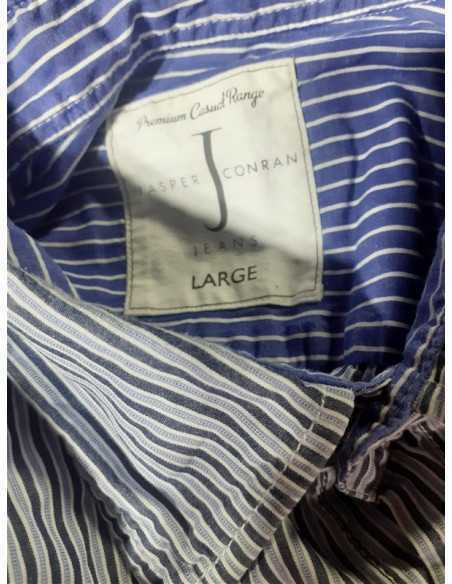 Camasa cu maneca lunga in dungi Jasper Conran marime L