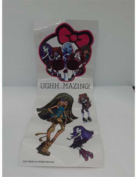 Set 13 abtibilduri diverse modele Monster High