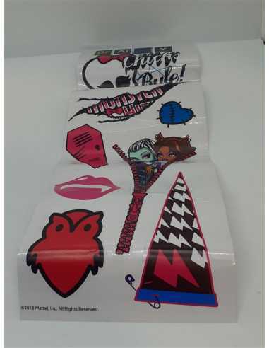Set 25 abtibilduri diverse modele si marimi Monster High