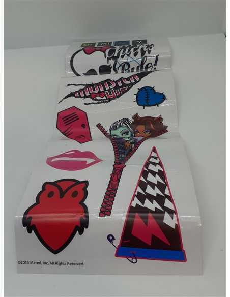 Set 25 abtibilduri diverse modele si marimi Monster High