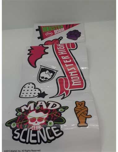 Set 25 abtibilduri diverse modele si marimi Monster High
