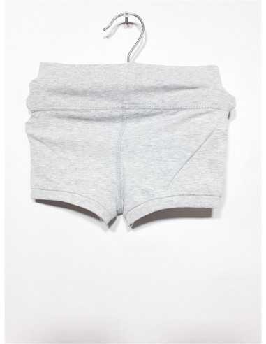 Pantaloni scurti pentru fetite culoare gri