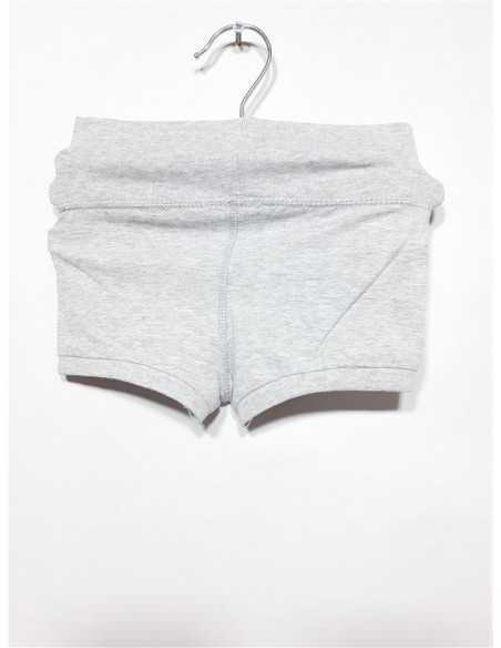Pantaloni scurti pentru fetite culoare gri