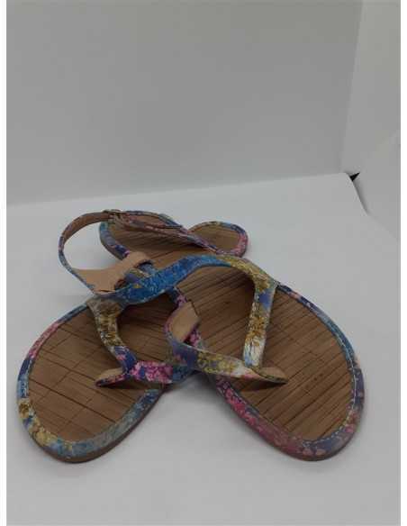 Sandale dama multicolore Bassano marime 40