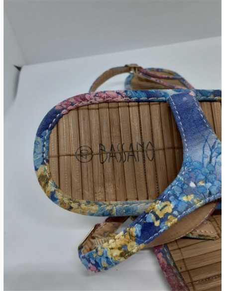 Sandale dama multicolore Bassano marime 40
