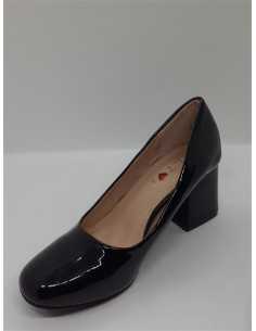 Pantofi dama cu toc culoare negru Ltop marime 35 2