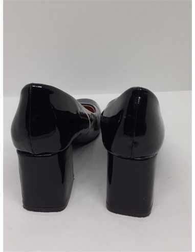 Pantofi dama cu toc culoare negru Ltop marime 35
