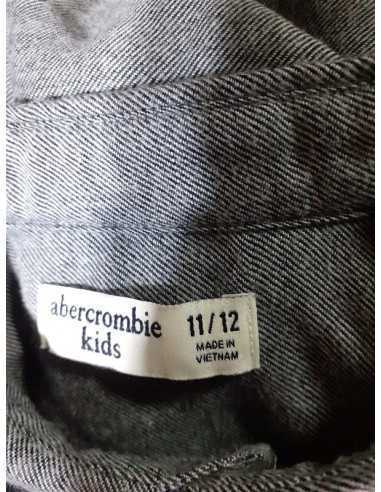Camasa pentru baieti culoare gri Abercrombie Kids