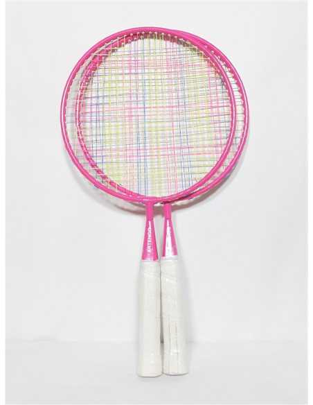 Connection our Scared to die Set 2 rachete de badminton pentru copii roz Artengo