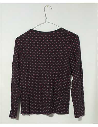 Bluza fetite cu maneca lunga si imprimeu pupici Here There