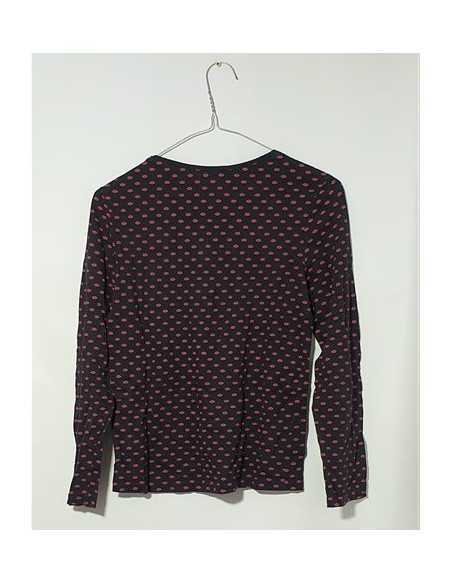 Bluza fetite cu maneca lunga si imprimeu pupici Here There