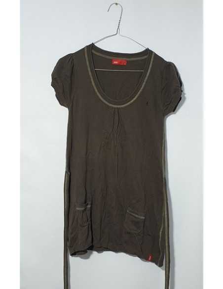 Tricou dama maro cu buzunarele si cordon EDC marimea S
