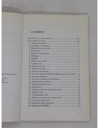 Lectiile Zen Arta de a conduce, Thomas Cleary