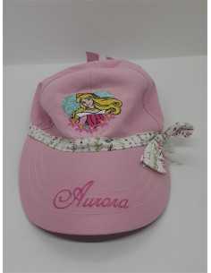 Sapca pentru fetite imprimeu Aurora Disney marime 52