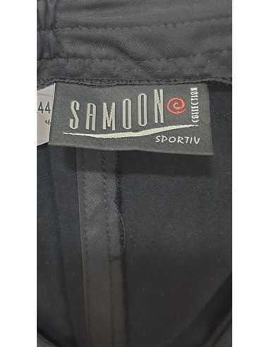 Fusta medie dama cu crapatura in spate Samoon Sportiv marimea 44