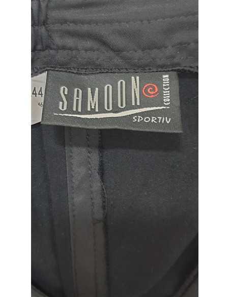 Fusta medie dama cu crapatura in spate Samoon Sportiv marimea 44