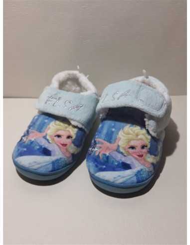 Papuci de casa, botosi copii Frozen Elsa, marimea 30-31