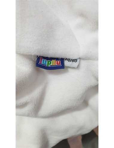 Pulover pentru copii alb cu nasturei Lupilu marimea 6 12 luni