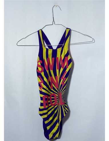 Costum de baie colorat fetite Arena marimea 10 11 ani