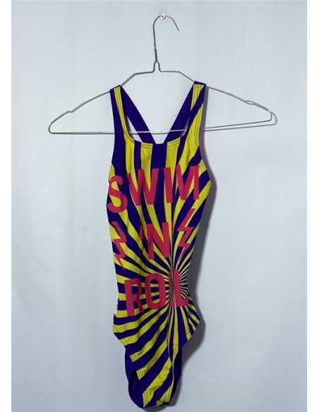 Costum de baie colorat fetite Arena marimea 10 11 ani