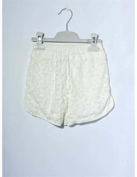 Pantaloni scurti fetite cu dantela Girls Fashion Boutique marimea 5 6 ani