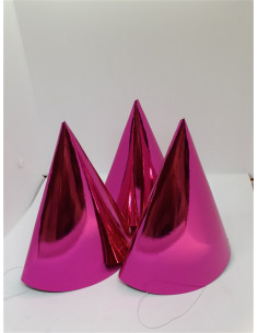 Set 3 coifuri pentru petrecere copii culoare roz