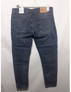 Pantaloni lungi blugi barbati culoare albastru Denim Slim marime 33 2
