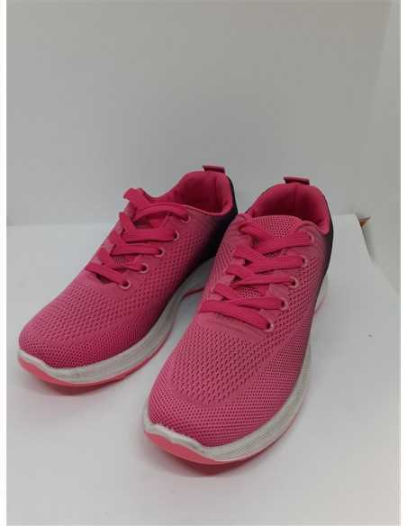 Adidasi dama in degrade roz negru marime 38