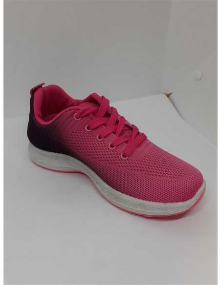 Adidasi dama in degrade roz negru marime 38