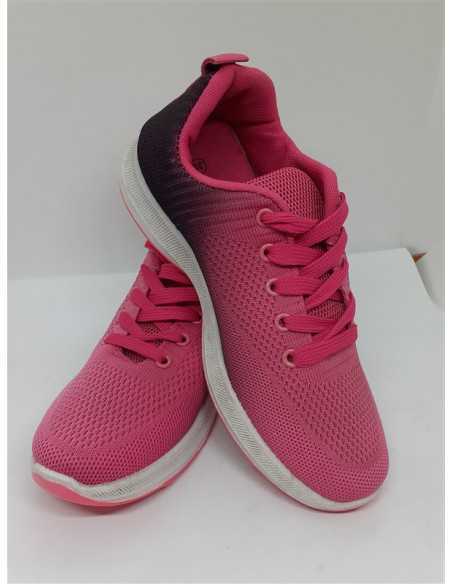 Adidasi dama in degrade roz negru marime 38