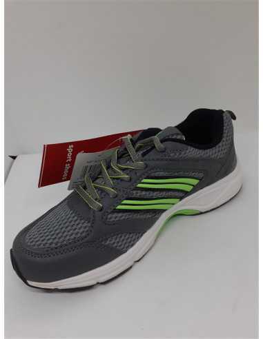 Adidasi Veer model universal culoare gri verde marime 38