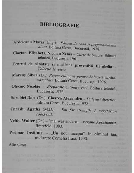Retete vegetariene, Cornelia Dragachis
