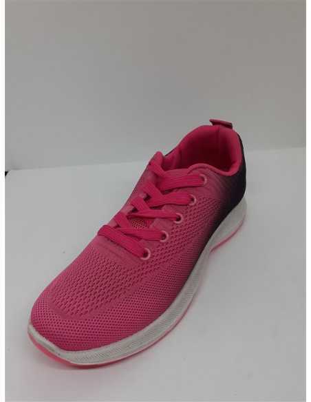 Adidasi dama in degrade roz negru marime 41